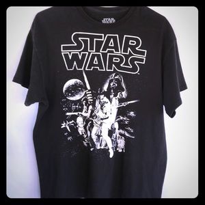 Black Star Wars T-Shirt